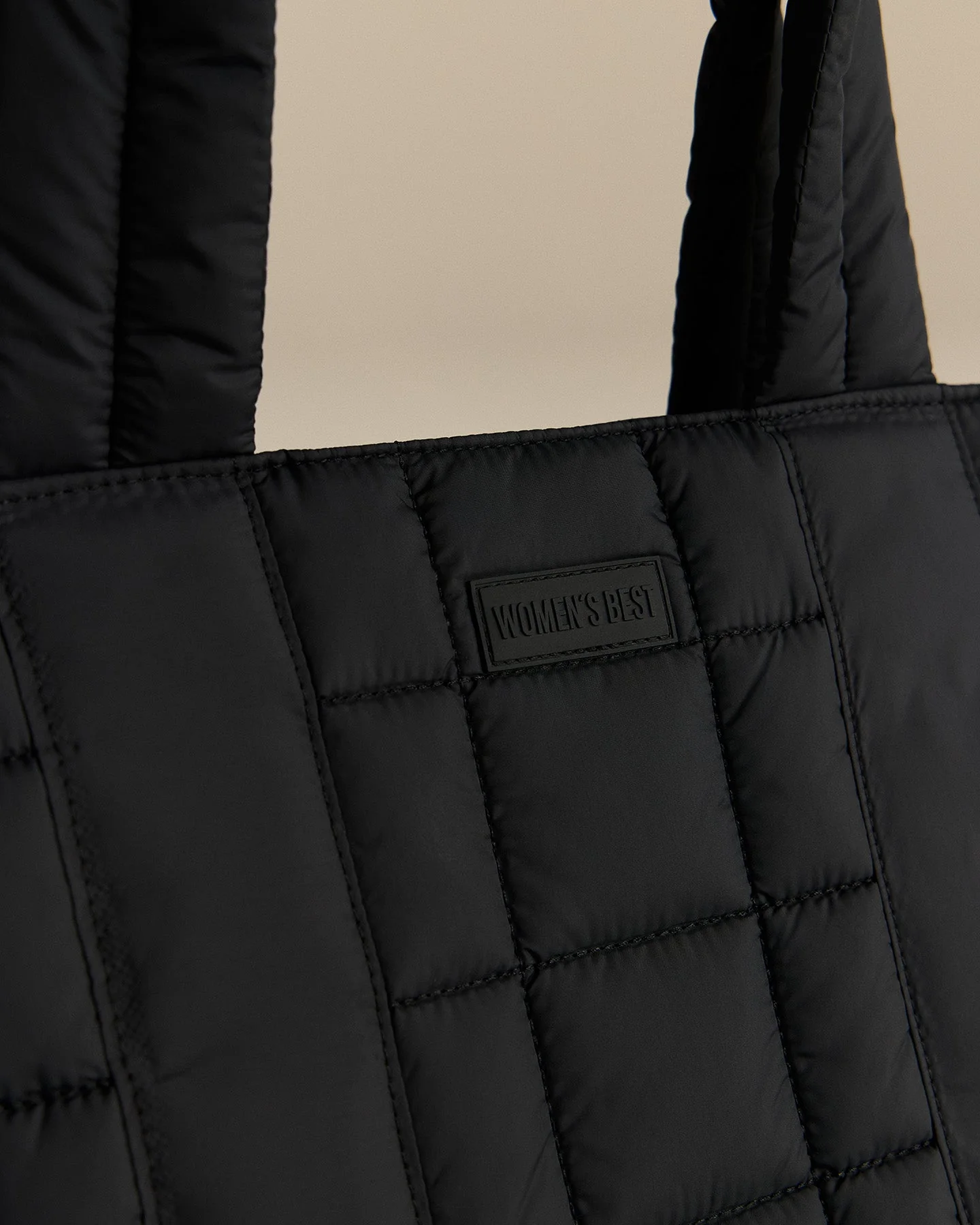 All Day Puffer Tote Bag | Black - Image 5