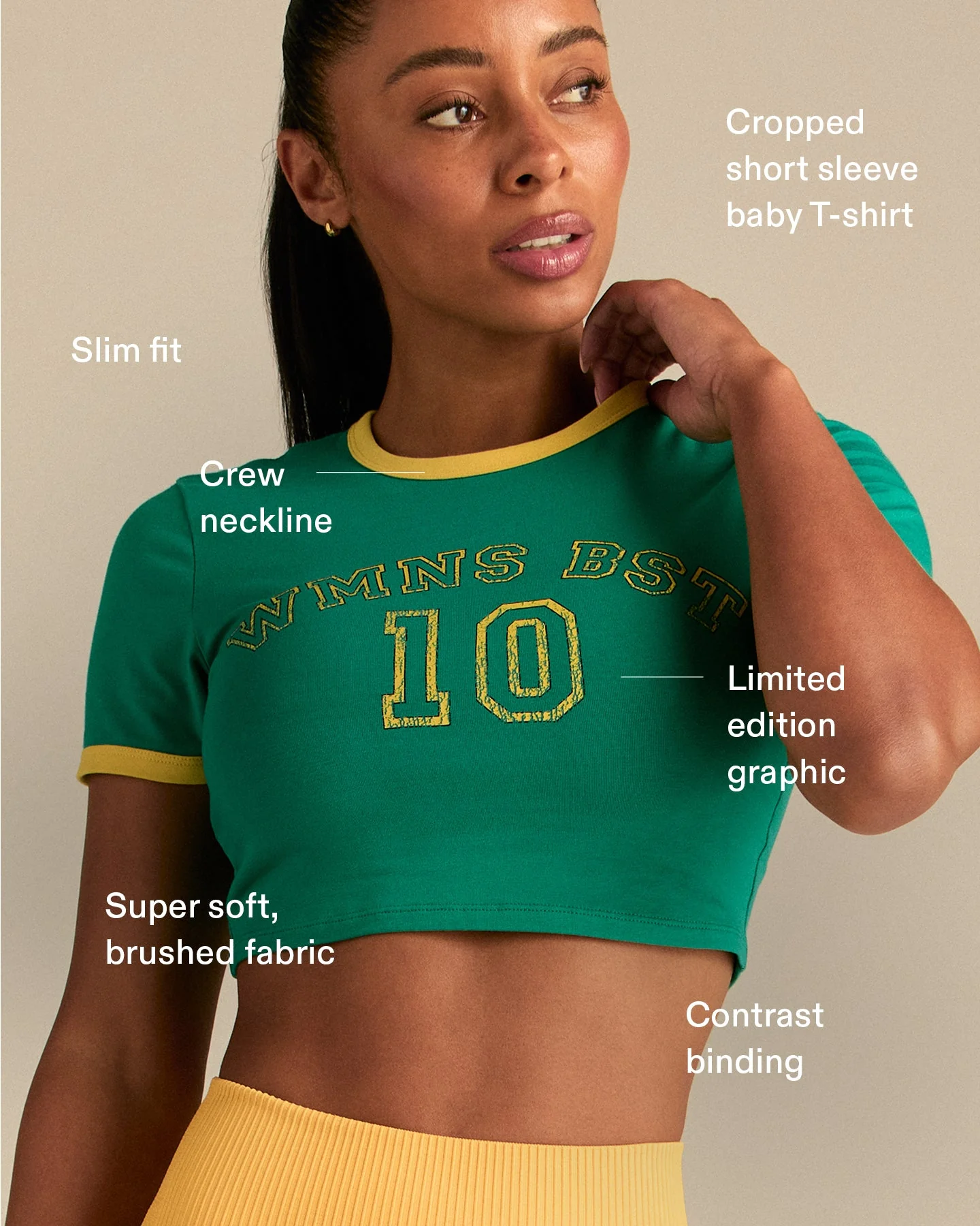 Comfort "10" Graphic Baby T-Shirt | Amazonia Green - Image 3
