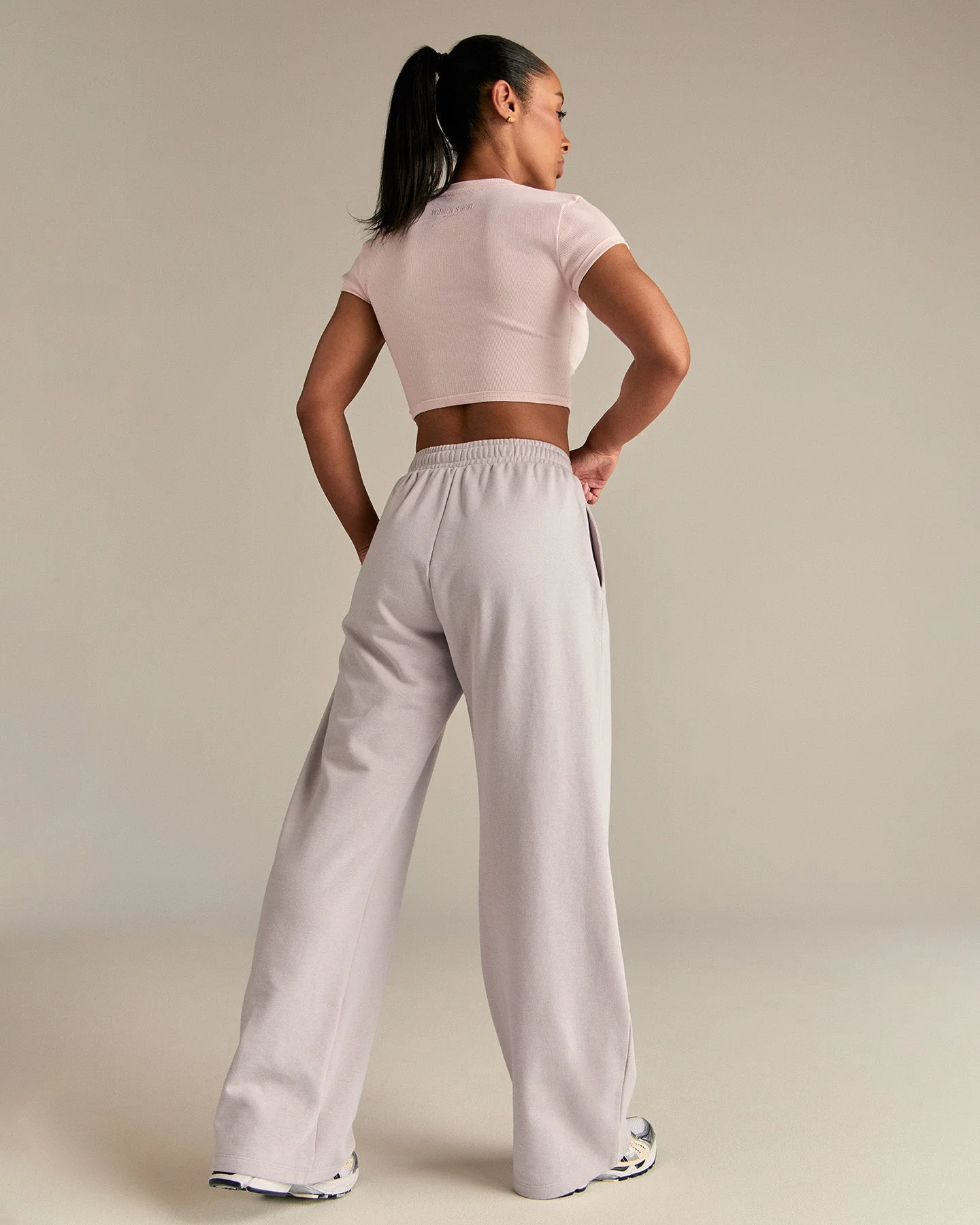 Comfort Graphic Ribbed Baby T-Shirt | Ballet Pink - Image 6