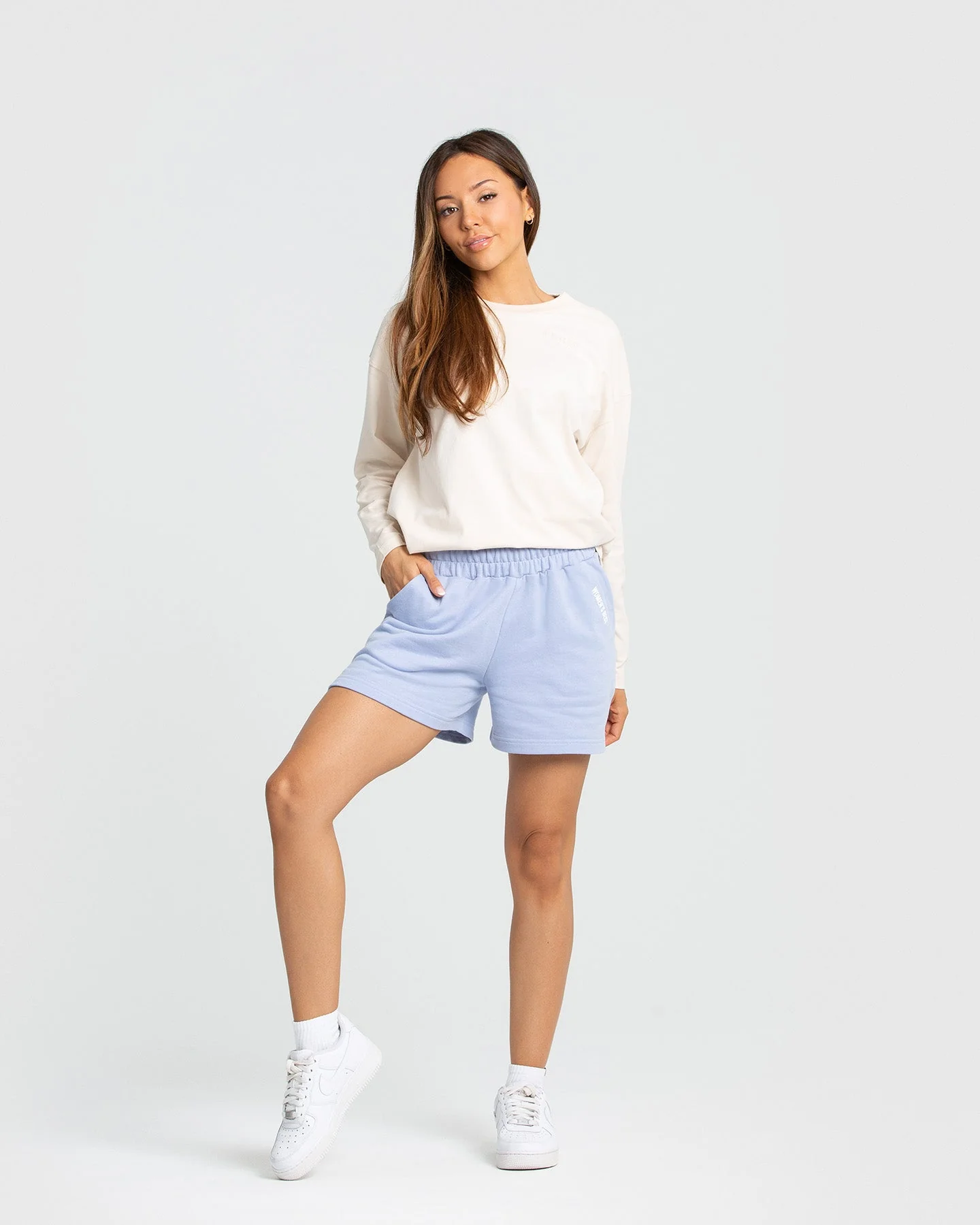 Comfort Oversized Long Sleeve T-Shirt | Sand - Image 2
