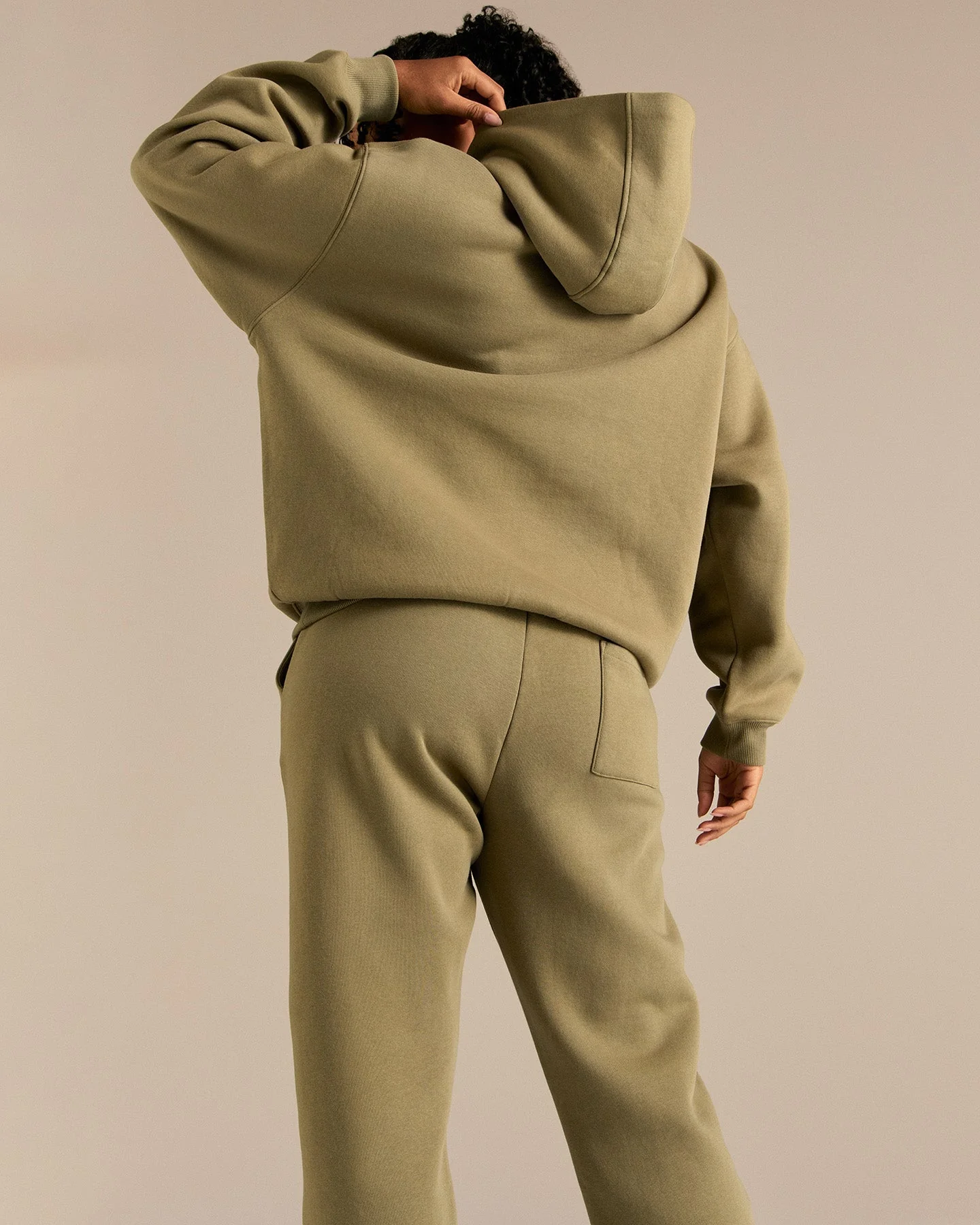 Comfort Oversized Sports Club Hoodie | Willow - Image 2