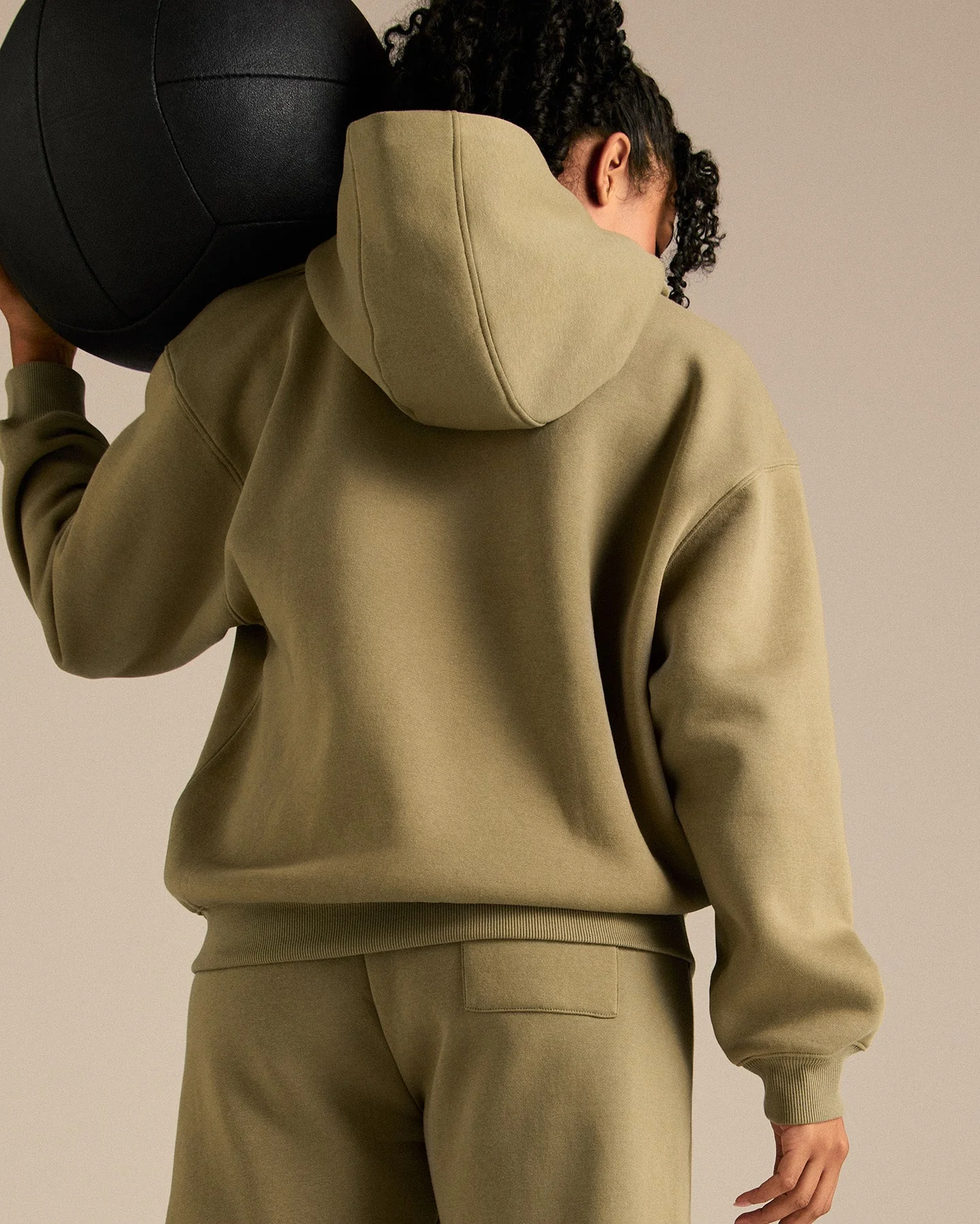 Comfort Oversized Sports Club Hoodie | Willow - Image 8
