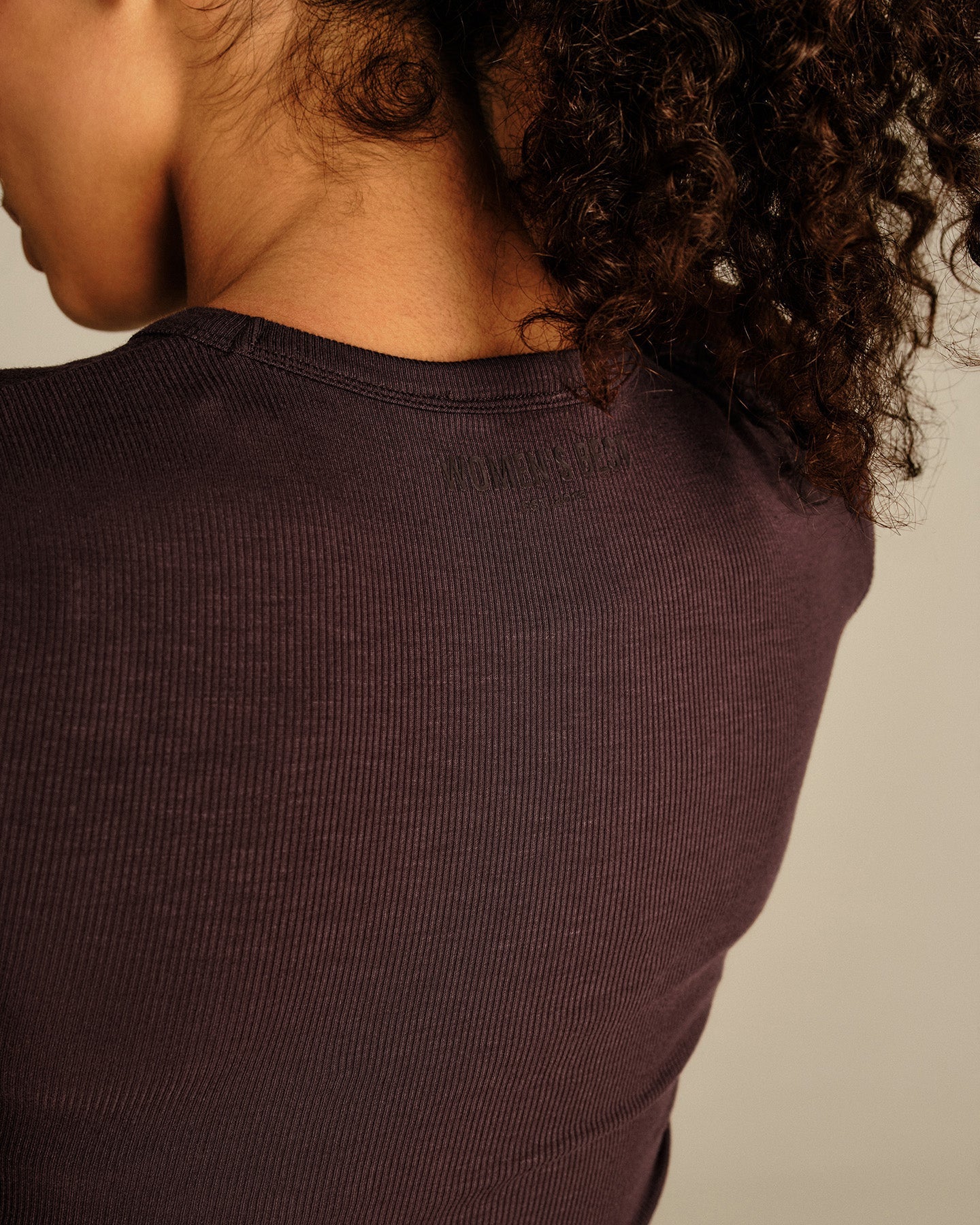 Comfort Ribbed Cropped T-Shirt | Cafe Noir - Image 6