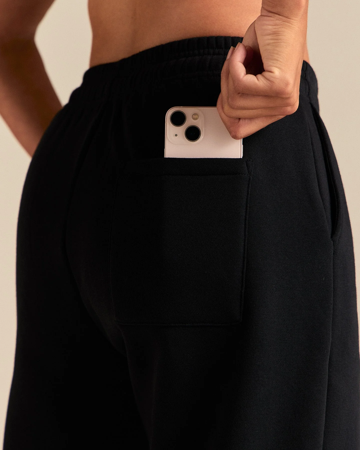 Comfort Sports Club Joggers | Black - Image 3