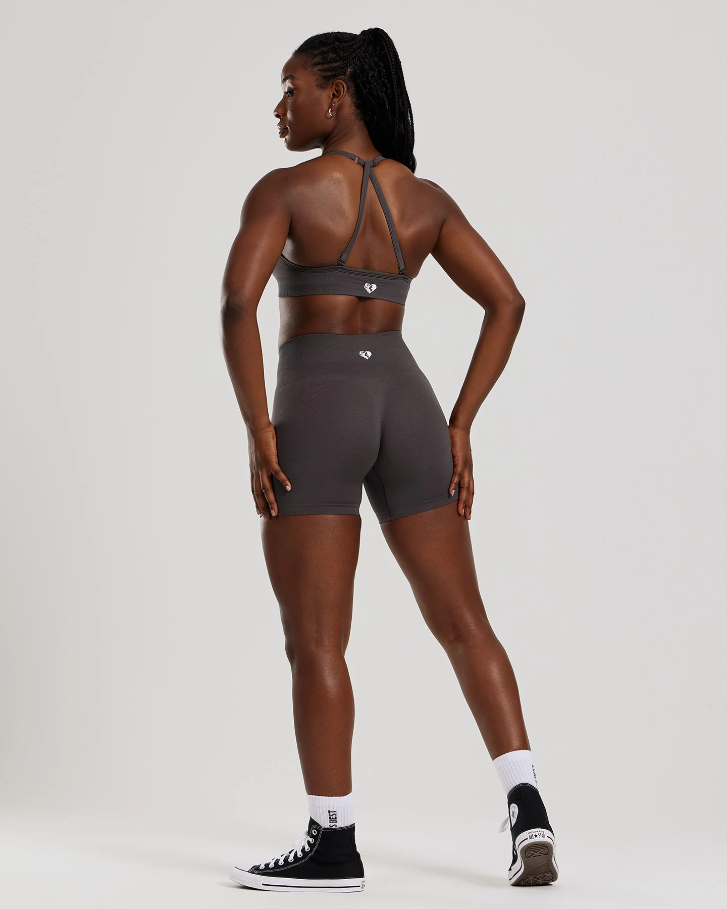 Define 2.0 Halter Neck Bra | Graphite - Image 6