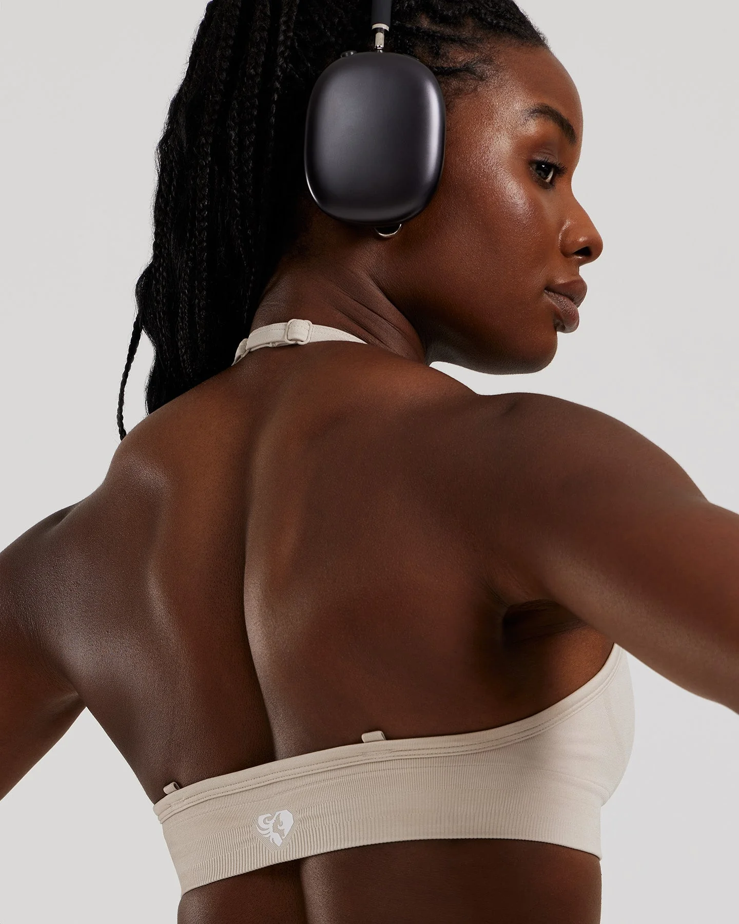 Define 2.0 Halter Neck Bra | Stone - Image 4