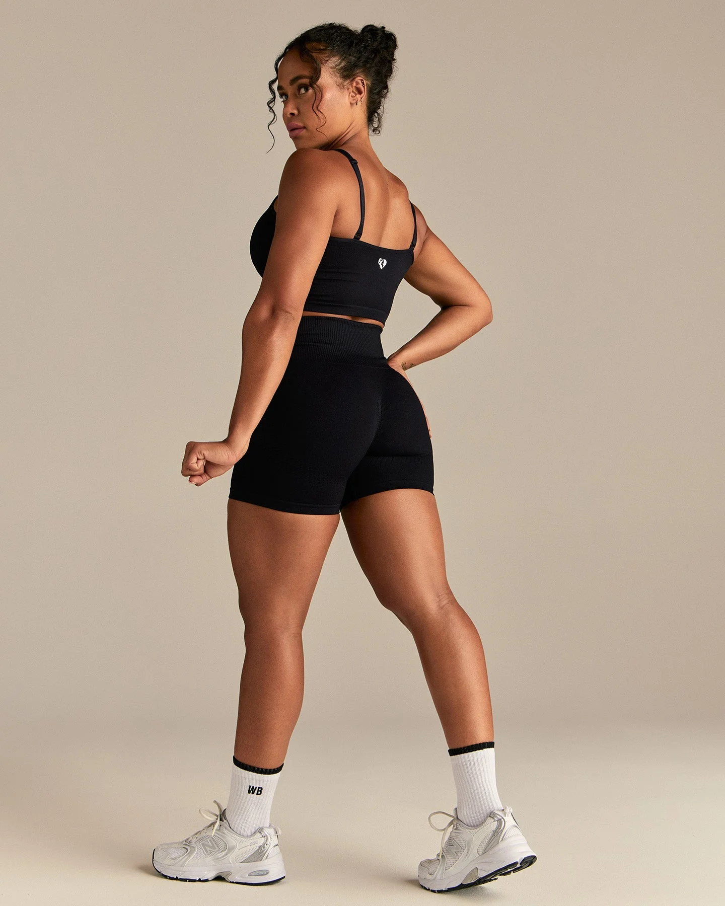 Power Built-In Bra Tank | Black - Image 2