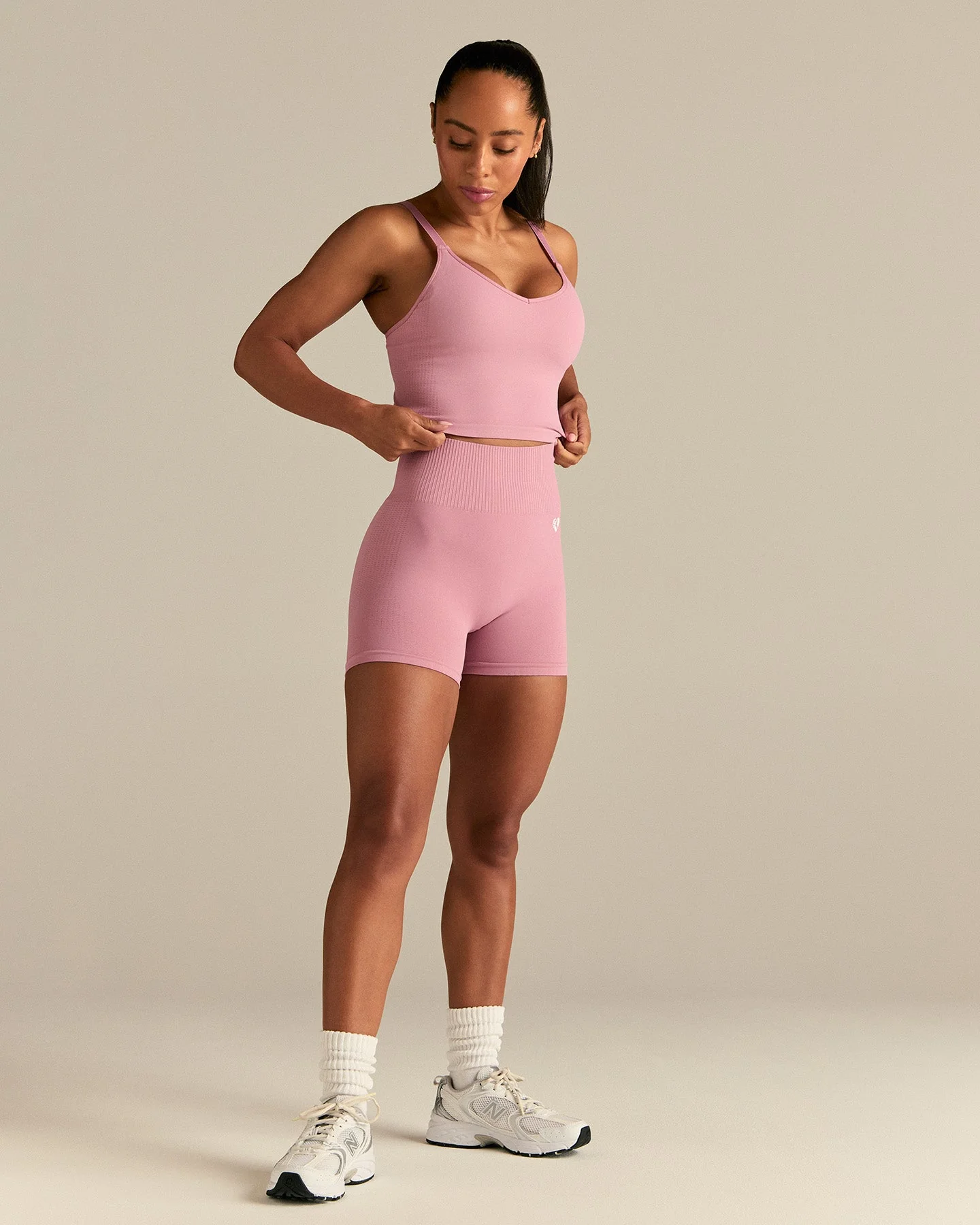 Power Built-In Bra Tank | Blush Pink - Image 8