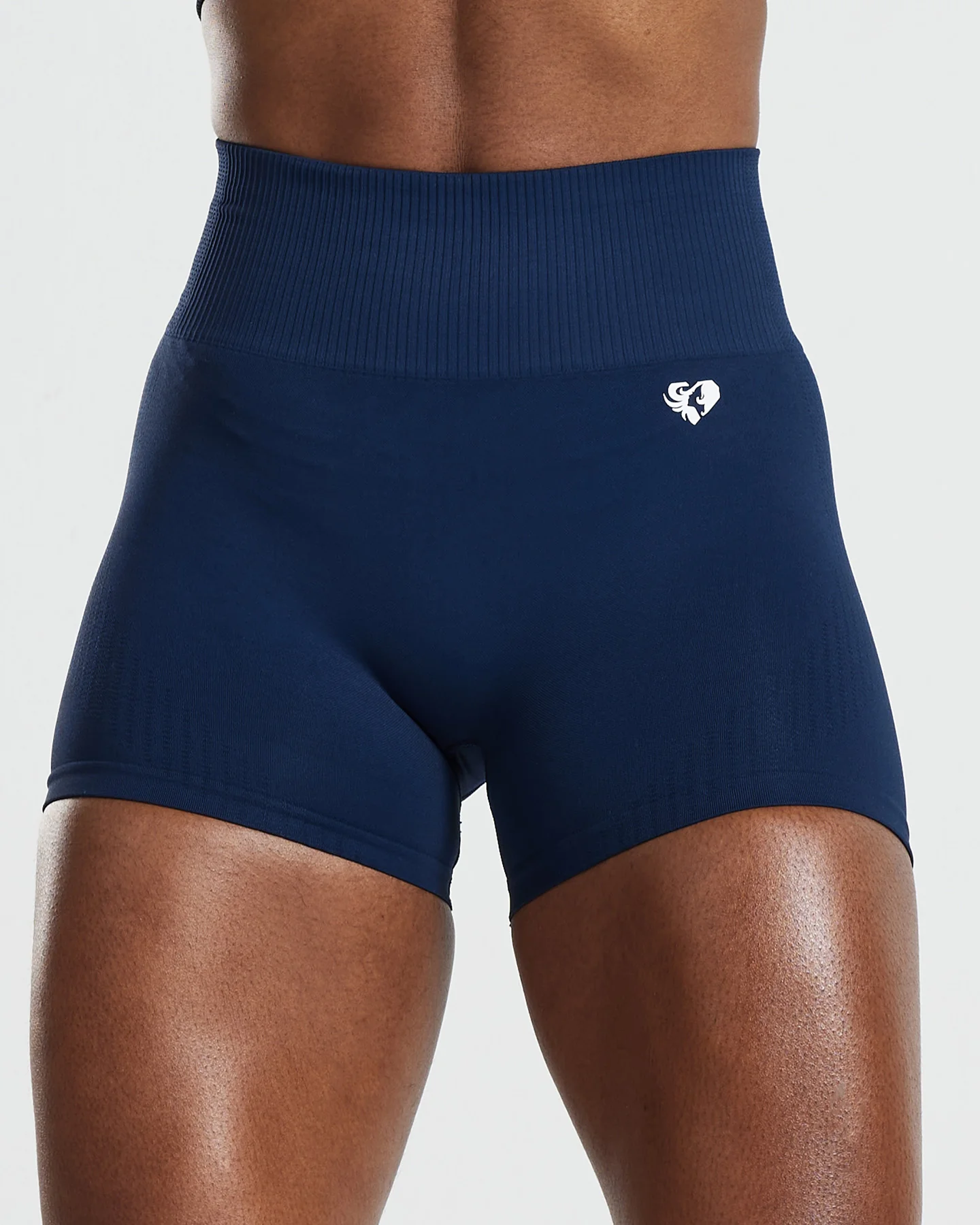 Power High Waist Shorts | Sapphire Blue - Image 4
