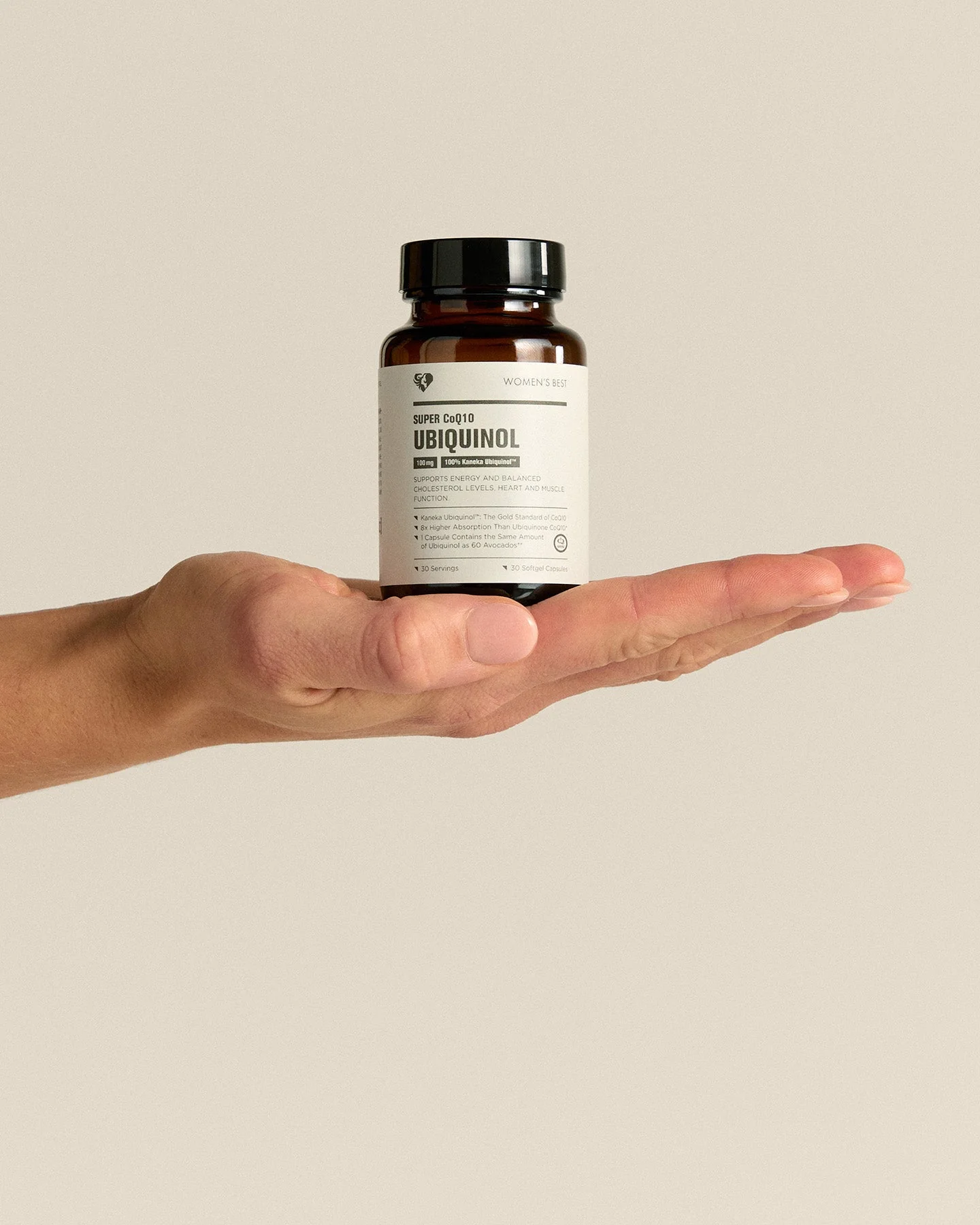 Super CoQ10 Ubiquinol Capsules (100mg) - Image 3